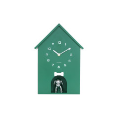 Nástenné hodiny Dog House Karlsson KA6096GR, 27cm